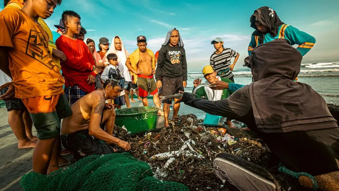 Volunteers in the Ilocos Region join a beach cleanup, showcasing impactful volunteer projects