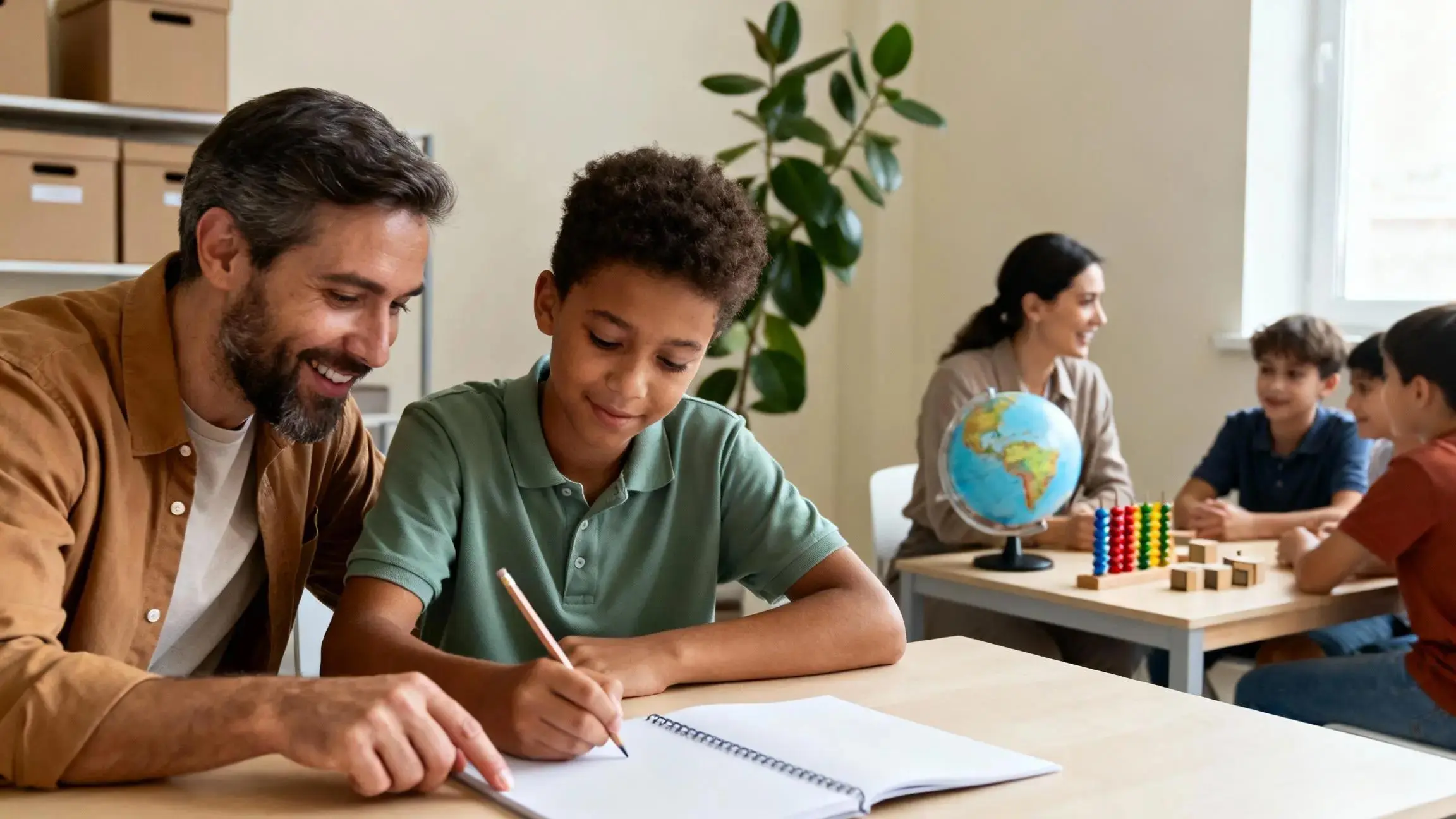 Diverse volunteers teaching in classrooms, highlighting inspiring teaching volunteer opportunities